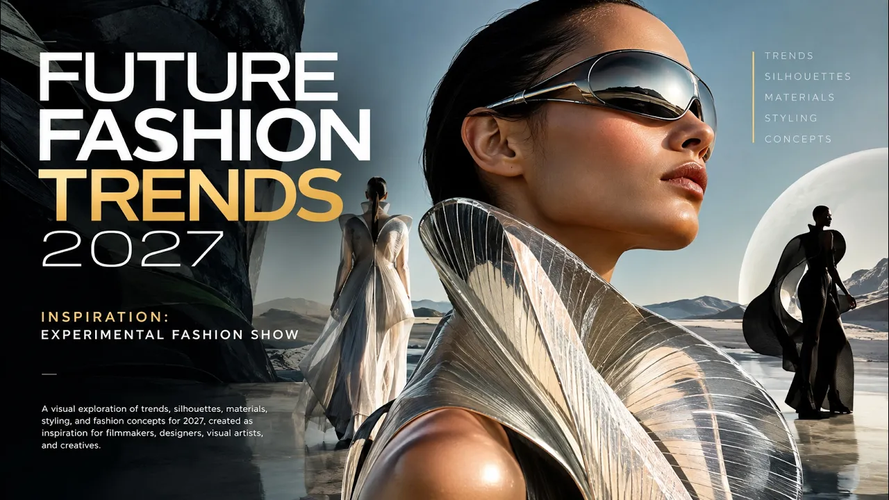 FUTURISTIC FASHION 2027 | The Future of Fashion Design & Concept Runway