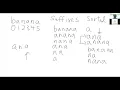 Suffix Arrays