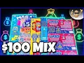 100 MIX OF FLORIDA SCRATCH OFFS OLD AND NEW