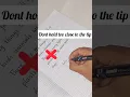 Target Improve Handwriting in just 30 Days-Day 28 Tip1 How to hold a pen cursive handwriting