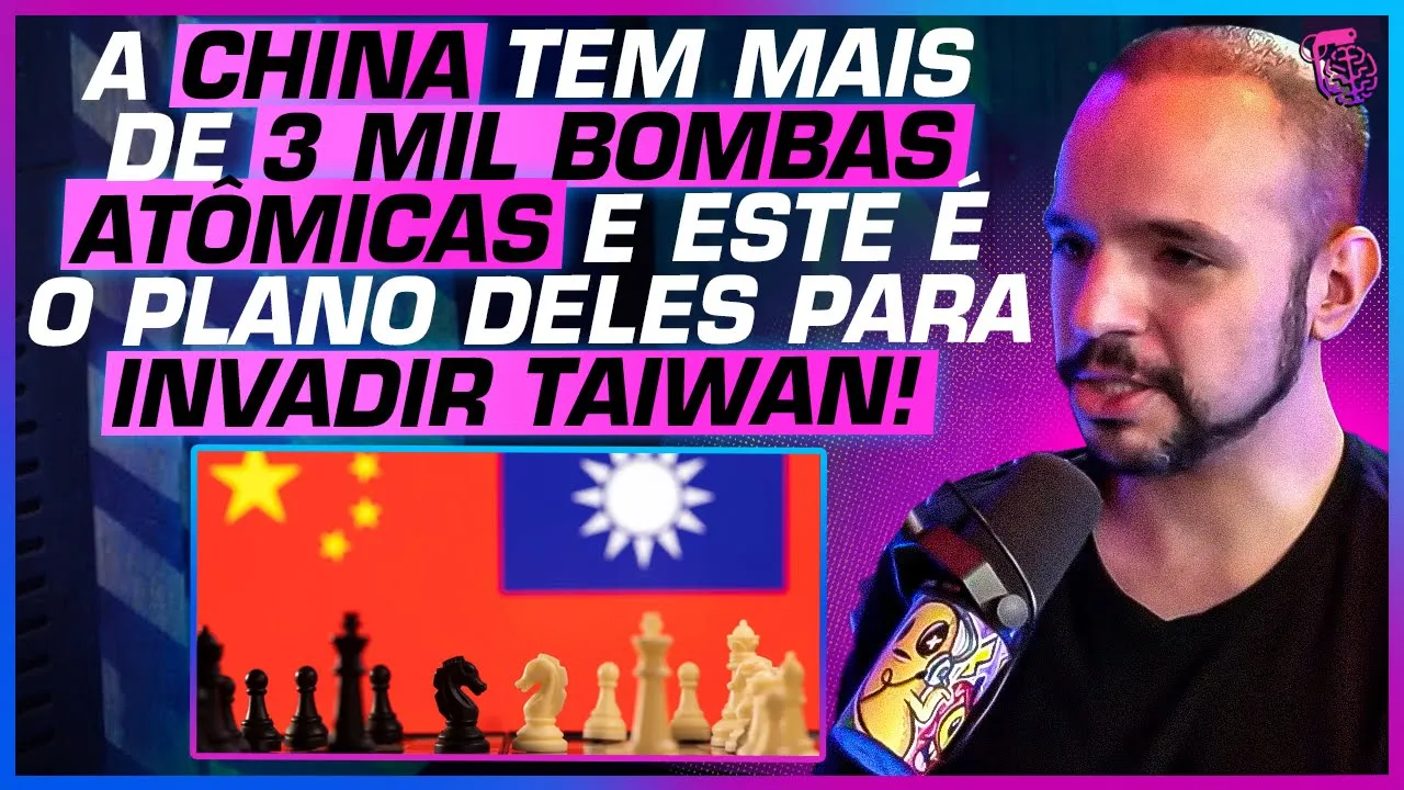 A VERDADEIRA ATUAÇÃO da CHINA na GUERRA - PROF. RICARDO MARCÍLIO