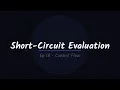 Python Short-Circuit Evaluation How and or Actually Work