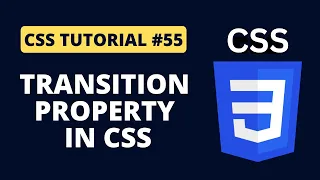 CSS Tutorial - Transition Property in CSS Programming For Beginners