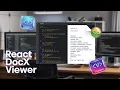 Build a React js Word DOCX Viewer in Browser Using docx-preview Library in Javascript