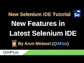 New Selenium IDE - Part 117