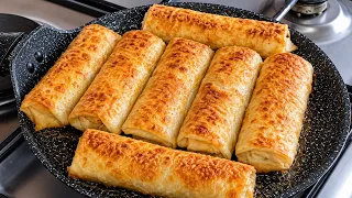 Լավաշով, հավի կրծքամսով նրբաբլիթներ պանրային միջուկով, համից չեք կշտանա #завтрак #breakfast #բրդուճ