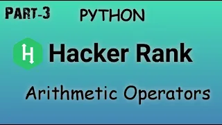 Arithmetic Operators Hacker Rank Solutions In Python