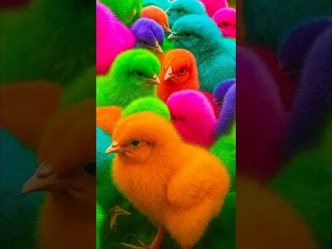 Tangkap Ayam Warna Warni Bebek Lucu