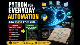 Python for Everyday Automation Save Hours Every Week with Smart Workflows