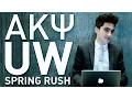 The Wolf of Alpha Kappa Psi UW Spring Rush 2016