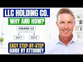 Why How to Create LLC Holding Company Structure With Examples