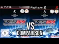 PES 2014 PS3 Vs PS2