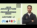 Java Architecture How Java Code Executed Programming Baisc Lecture - 2