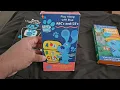 Blue s Clues VHS Tapes Quadruple Review