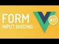 Form Input binding in vuejs - Form Handling in vuejs
