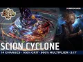 Scion Cyclone Charge 3 17 Path of Exile Siege of the Atlas Endgame strong easy to play and fun