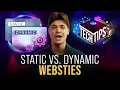 Difference Between Static vs Dynamic Websites Examples Web Design Tips