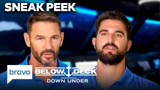 SNEAK PEEK Captain Jason Investigates After Shocking Night Below Deck Down Under S3 E11 Bravo