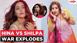hina khan furious over shilpa shinde s remark on her illness release all criminals 