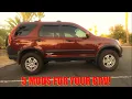 5 MODS that you can do to YOUR CRV HONDA CRV MODS