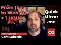Quick Idea to Website Livecode - QuickMirror me