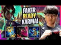 Download Lagu FAKER IS READY TO PLAY KARMA MID! - T1 Faker Plays Karma MID vs Tristana! | Season 2024