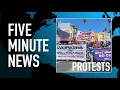 Download Lagu Grote protesten op Labor Day, terwijl Amerikanen opkomen voor hun rechten als 'werknemers boven m...