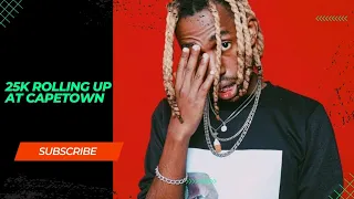 25k rolling up at capetown in a big mansion champion music 2 dj sliqe