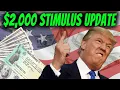 IMPORTANT 2 000 Stimulus Update This Changes Everything