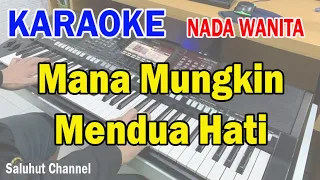 mana mungkin mendua hati ll karaoke nostalgia ll paet ll nada wanita fis do