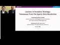 Lessons in Analytics Strategy Takeaways from the Sports Data Revolution with Ben Shields