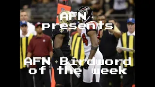 atlanta falcons nation falcons saints birdword of the week