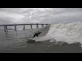 Epic Surfing at Jacksonville Pier GoPro POV