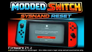 How to Reset System NAND on a Modded Nintendo Switch