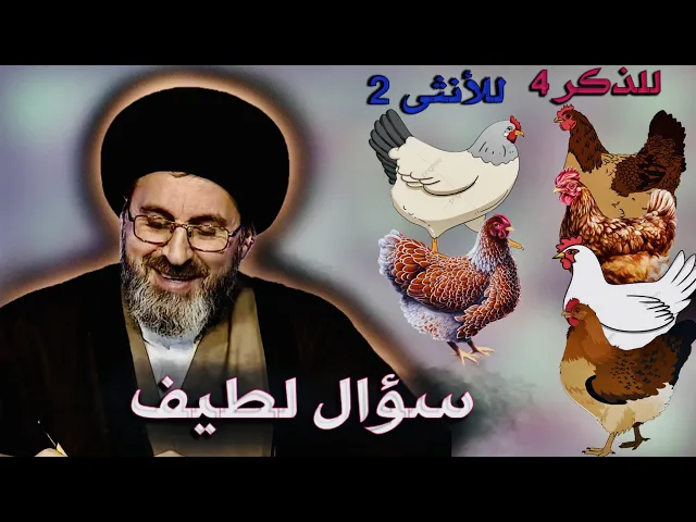 ⁣متصل - يسأل سؤال لطيف { للذكر 4 وللأنثى 2 } | السيد رشيد الحسيني