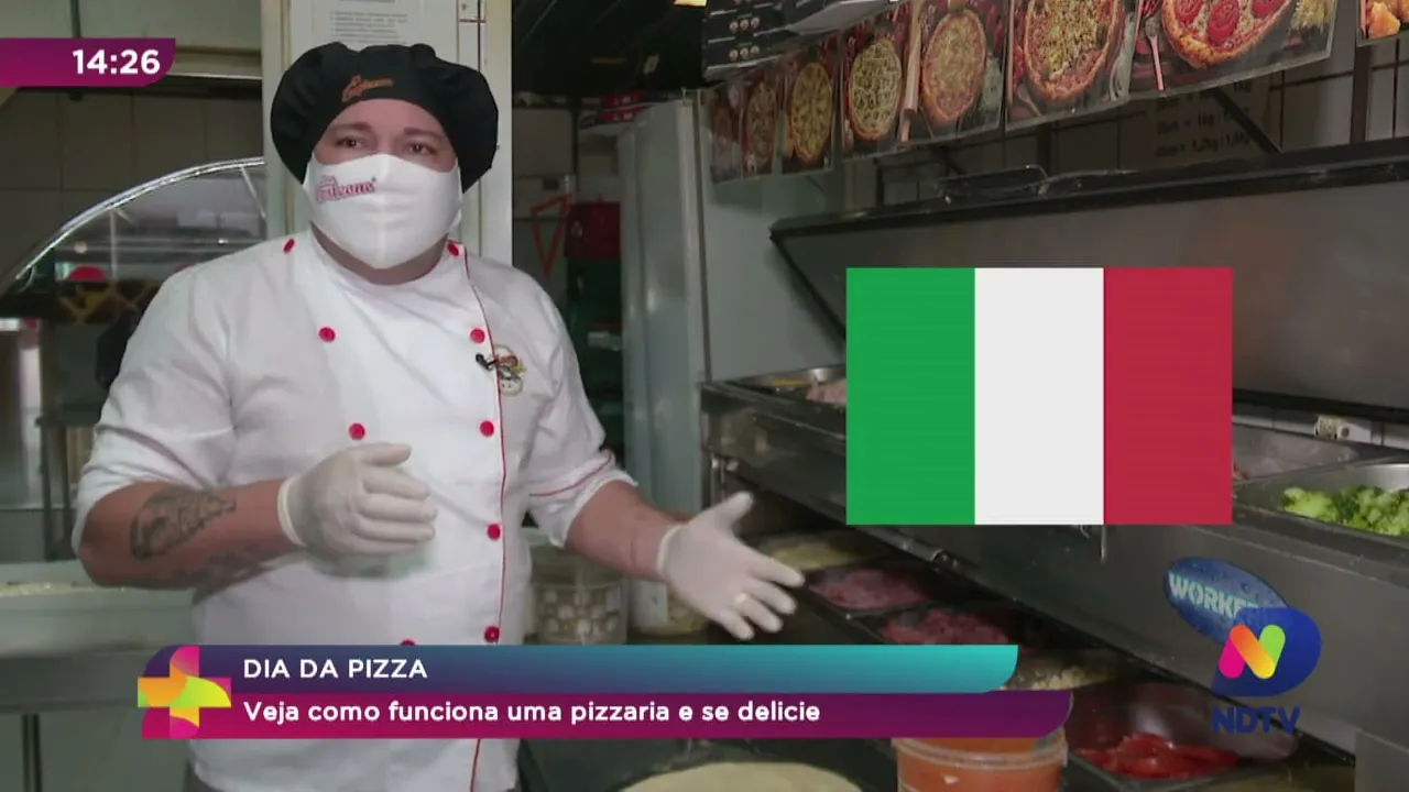 Dia da Pizza: veja como funciona uma pizzaria
