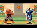 SFIII Akuma vs Bai Hu | MUGEN 1vs1
