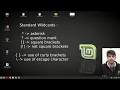 wildcards in linux asterisk question mark square brackets curly brackets escape character