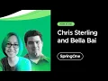 Chris Sterling and Bella Bai at SpringOne 2021
