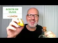 Una CUCHARADA de ACEITE de OLIVA con LIMÓN para TU SALUD