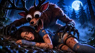 99 NIGHTS IN THE FOREST ORIGIN STORY!!.. Fortnite Horror Story