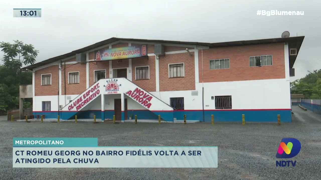 CT Romeu Georg no bairro Fidélis volta a ser atingido pela chuva