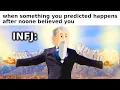 INFJ MEMES 16 Personalities MBTI