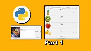 Python TkInter Stock Manager Part 1 of 39