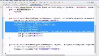 Java Servlets J2EE Programming Tutorial - Creating Login Page