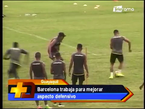 Barcelona trabaja para mejorar aspecto defensivo