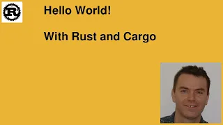 Hello world with Rust and Cargo