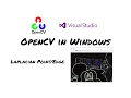 OpenCV in Windows Laplacian Sample