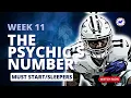 Fantasy Football Goat Week 11 Must Start Sleepers