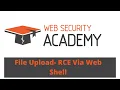 Portswigger - File-upload Remote Code Execution VIa Web Shell